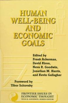 Paperback Human Well-Being and Economic Goals: Volume 3 Book