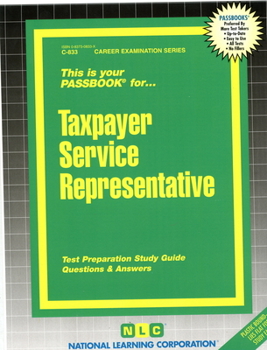 Spiral-bound Taxpayer Service Representative: Passbooks Study Guide Book
