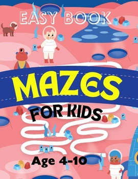 Paperback Easy Mazes Book For Kids: Gentle Maze Challenges for Kids Book