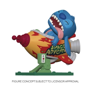 Accessory Pop Rides Lilo and Stitch Stitch in Rocket Vinyl Figure Book