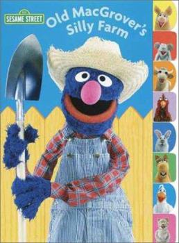Paperback Old MacGrover's Silly Farm (Tabbed Coloring Book) Book