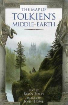Paperback The Map of Tolkien's Middle Earth Book