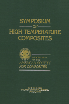 Hardcover Symposium on High Temperature Composites Book