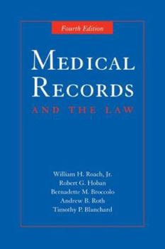 Paperback Medical Records and the Law Book