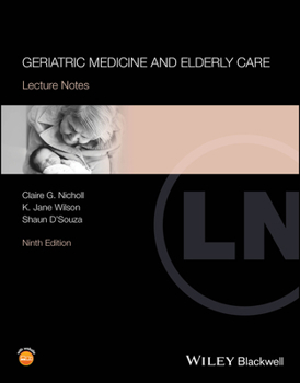 Paperback Geriatric Medicine and Elderly Care: Lecture Notes Book