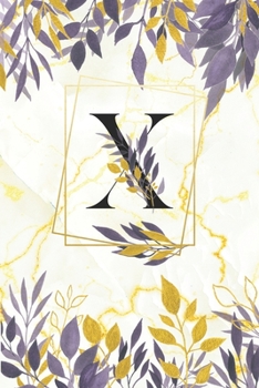 Paperback X: Daily Planner - Letterr X Monogram Planner - Great Letter X Gift Book
