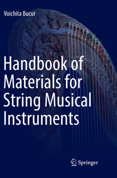 Paperback Handbook of Materials for String Musical Instruments Book