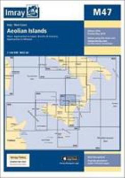 Map Imray Chart M47: Aeolian Islands (M Series) Book