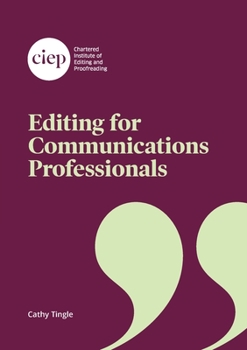 Paperback Editing for Communications Professionals Book