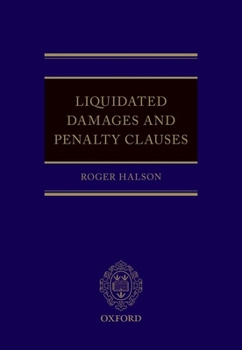 Hardcover Liquidated Damages and Penalty Clauses Book