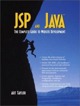 Paperback JSP and Java: The Complete Guide to Website Development Book