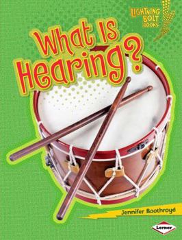 Library Binding What Is Hearing? Book