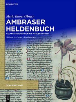 Hardcover , Ortnit'., Wolfdietrich A' [German] Book