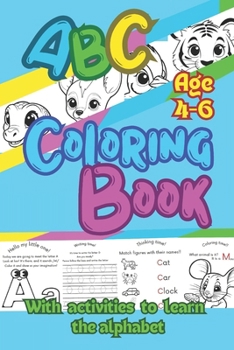 ABC Coloring Book: Coloring Book to learn the alphabet