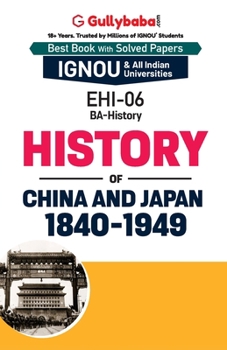 Paperback EHI-06 History of China and Japan: 1840-1949 Book