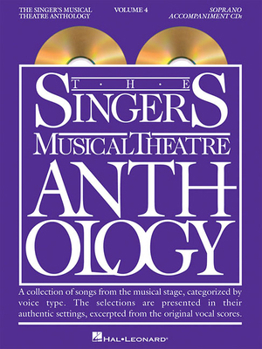 Paperback Singer's Musical Theatre Anthology: Accompaniment Cd Book