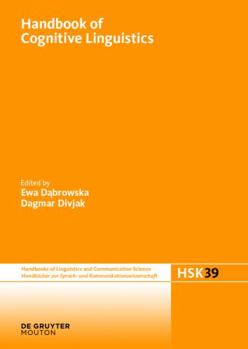 Hardcover Handbook of Cognitive Linguistics (Handbücher zur Sprach- und Kommunikationswissenschaft / Handbooks of Linguistics and Communication Science [HSK], 39) Book