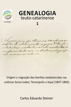 Paperback Genealogia Teuto-catarinense 1 [Portuguese] Book