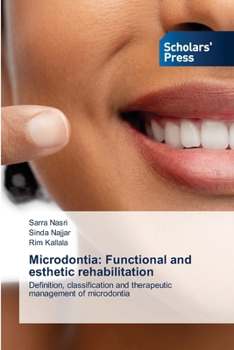 Paperback Microdontia: Functional and esthetic rehabilitation Book