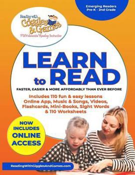 Paperback Learn to Read with Giggles & Games (B&w) Book
