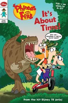 Paperback Phineas and Ferb Comic Reader It's about Time! Book