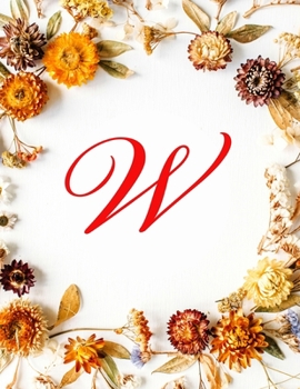 Paperback W: Monogram Initial Dog Grooming Appointment Book 2 Columns Appointment Book, Appointment Schedule Book, Appointment Sche Book