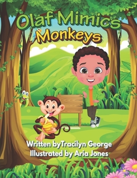 Paperback Olaf Mimics Monkeys Book
