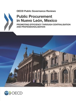 Paperback Public Procurement in Nuevo León, Mexico Book