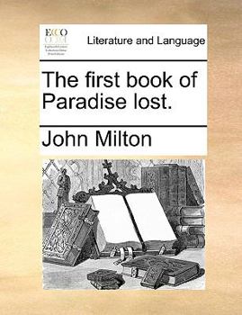 Paperback The First Book of Paradise Lost. Book