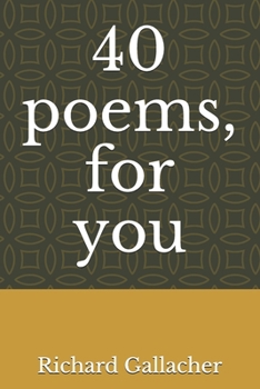 Paperback 40 poems, for you Book