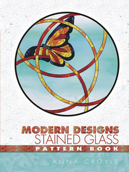 Paperback Modern Designs Stained Glass Pattern Book