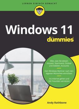 Paperback Windows 11 für Dummies: Das neue Betriebssystem von Microsoft einfach erklärt (Für Dummies) [German] Book