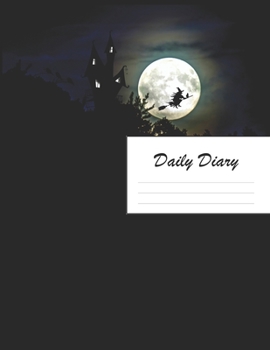 Daily Diary: Blank 2020 Journal Entry Writing Paper for Each Day of the Year | Cute Witch Witches | January 20 - December 20 | 366 Dated Pages | A ... Your Life, Set Goals & Get Things Done