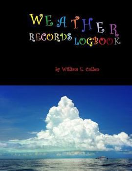 Paperback Weather Records Logbook: 5 Years of Your Records. Book