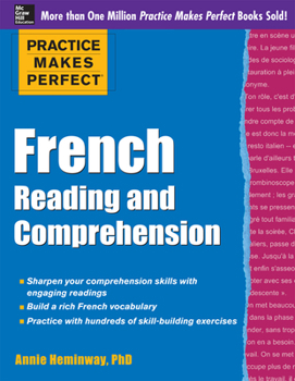 Paperback Practice Makes Perfect French Reading and Comprehension Book