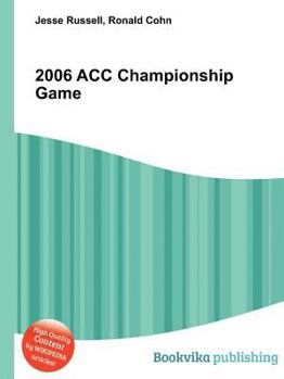 Paperback 2006 Acc Championship Game Book