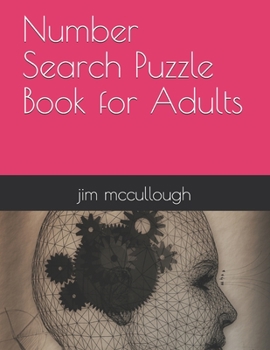 Paperback Number Search Puzzle Book for Adults Book