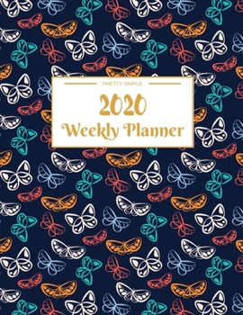 Paperback Weekly Planner 2020: Dated Calendar With To-Do List - 8.5 x 11 inches 120 pages Book