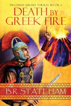 Paperback Death by Greek Fire [Large Print] Book