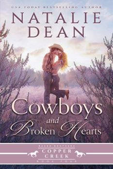 Paperback Cowboys & Broken Hearts : Large Print Book