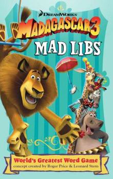 Paperback Madagascar 3 Mad Libs Book