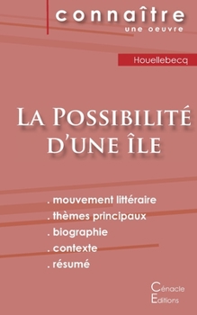 Paperback Fiche de lecture La Possibilité d'une île (Analyse littéraire de référence et résumé complet) [French] Book