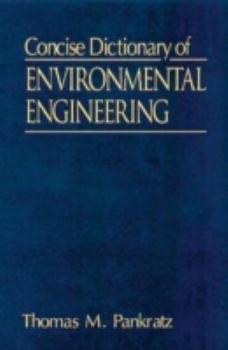 Paperback Concise Dictionary of Environmental Engineering Book