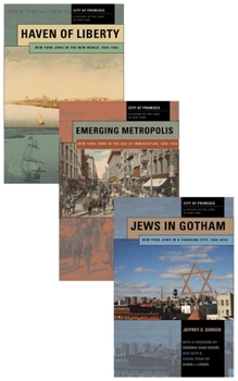 Hardcover City of Promises: A History of the Jews of New York, 3-Volume Box Set Book