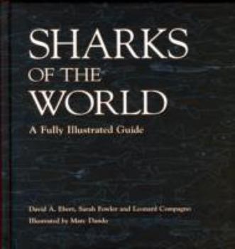 Hardcover Sharks of the World: A Fully Illustrated Guide Book