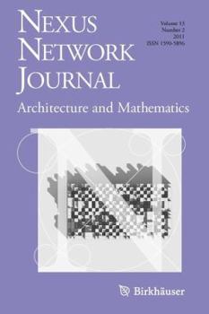 Paperback Nexus Network Journal 13,2: Architecture and Mathematics Book