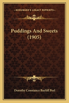 Paperback Puddings And Sweets (1905) Book