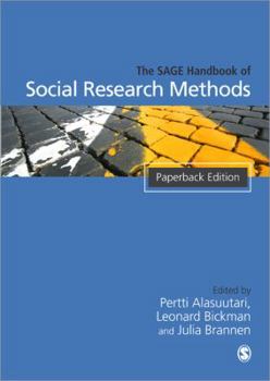 Paperback The Sage Handbook of Social Research Methods Book