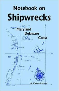 Paperback Notebook On Shipwrecks, Maryland Delaware Coast Book