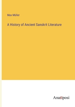 Paperback A History of Ancient Sanskrit Literature Book